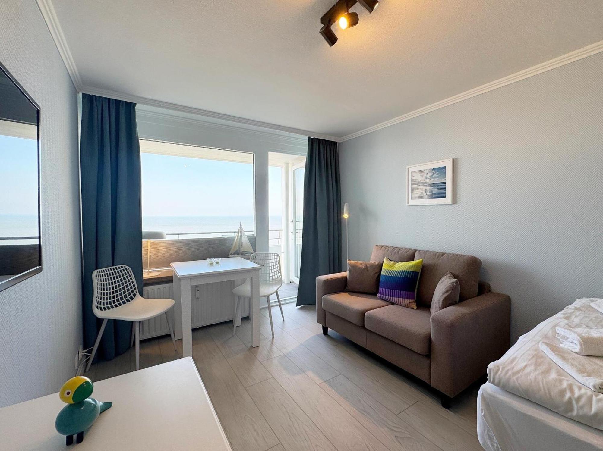 Haus Am Meer App104 Mit Meerblick Und Balkon Westerland Esterno foto