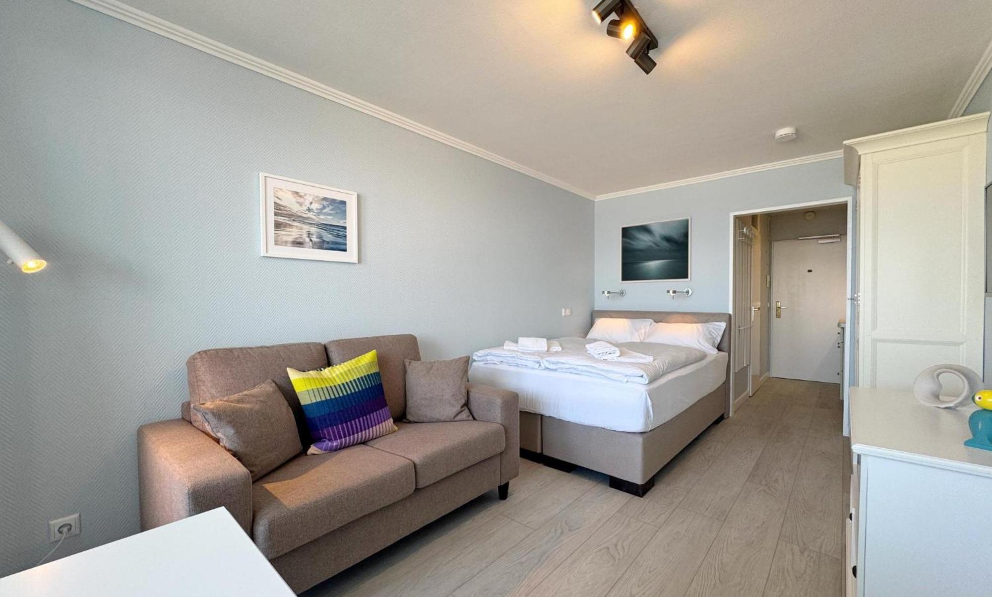 Haus Am Meer App104 Mit Meerblick Und Balkon Westerland Esterno foto